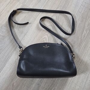 Kate Spade Black Leather Crossbody Bag